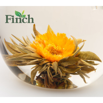 El mejor fabricante de té floreciente en China con sabor a flor de té caliente venta en América